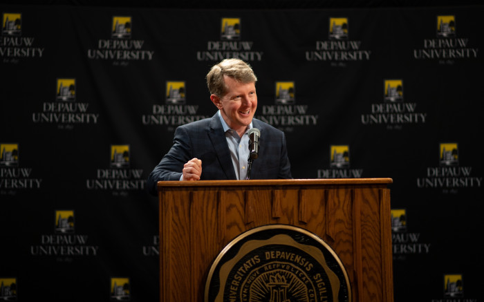 Ken Jennings gives Ubben lecture