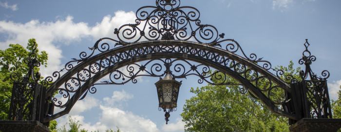 the arch at DePauw