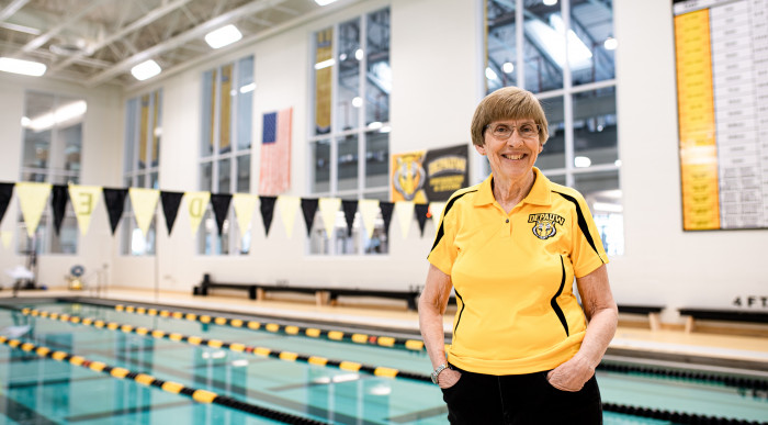 Mary Bretscher, former swim coach