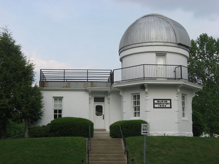 Western side of the McKim Observatory