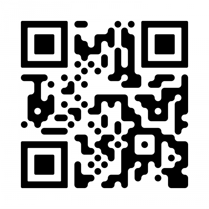 black and white QR code of the Queer Crip Craft Library guide