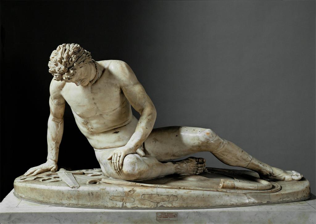 Roman Marble Copy of the Dying Gaul, Capitoline Museum, Rome