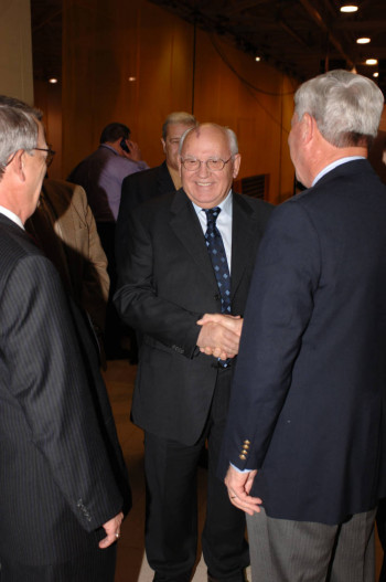 Gorbachev at DePauw