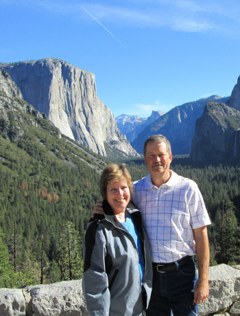 Bill Kneeland with wife Jane