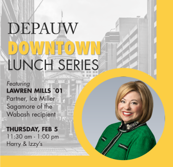 February 5, 2026: Indy Downtown Lunch Series banner