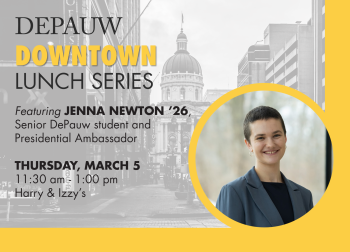 March 5, 2026: Downtown Indy Lunch banner