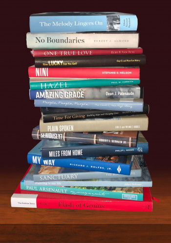 Stack of books written by Mary Jane Robinson 