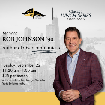 Rob Johnson '90 Chicago Alumni Lunch