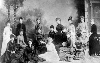 Kappa Alpha Theta, nation's first sorority, established at DePauw in 1870