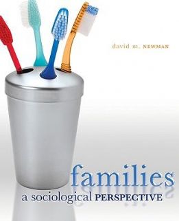 Book cover from Families: A Sociological Perspective by David Newman