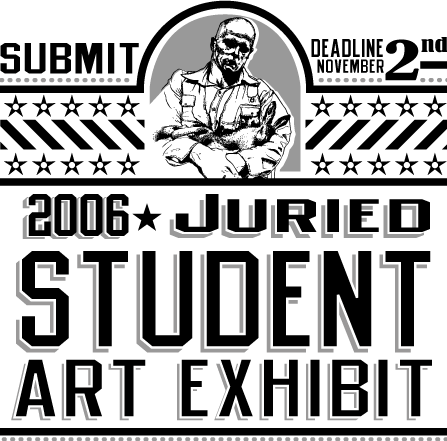 Annual Juried Student Exhibition exhibit cover art
