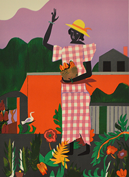 Romare Bearden In the Garden