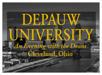 Dean's Event - Cleveland, OH