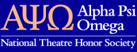 Alpha Psi Omega's Logo