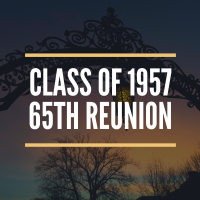Class of 1957 65th Reunion banner