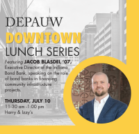 Indy Lunch with Jacob Blasdel '07