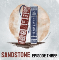 Sandstone Episode Three podcast logo