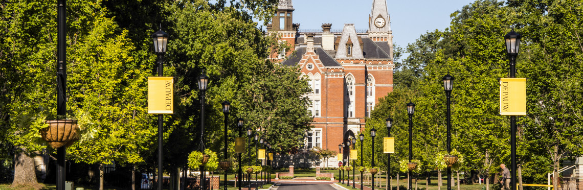 Anderson street entrance with East College in the background