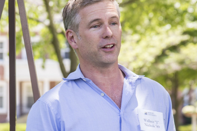 Wallace J. Nichols during an interview