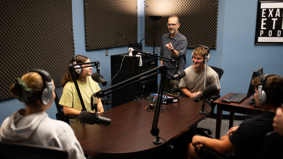 Podcasting Finds Its Voice at DePauw