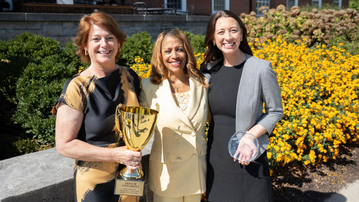 Five Alumni Honored by DePauw University for Leadership and Service to Alma Mater