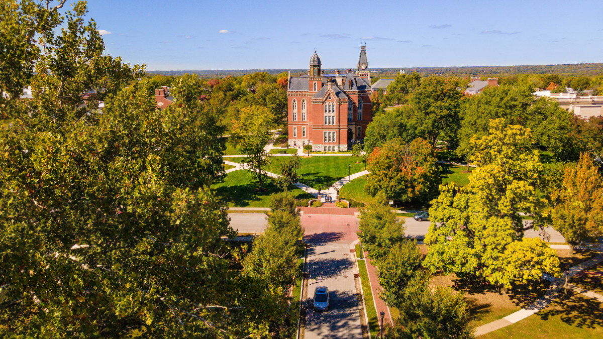 DePauw named “Dream School” by New York Times bestselling author
