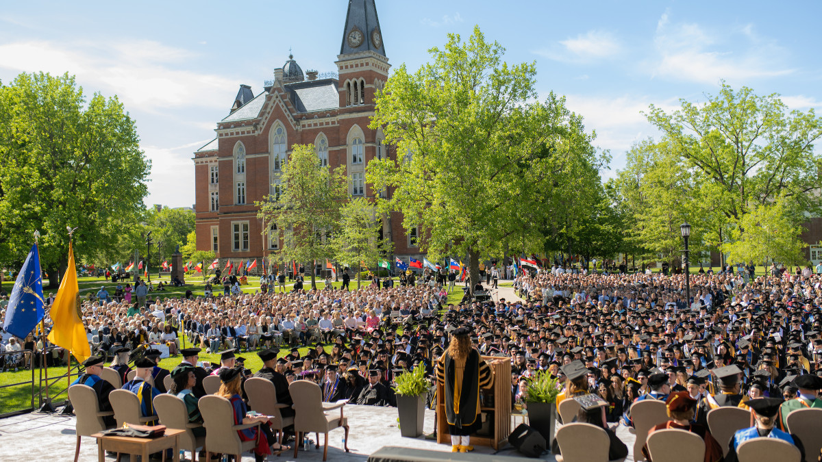 DePauw Class of 2025 honored at 186th Commencement