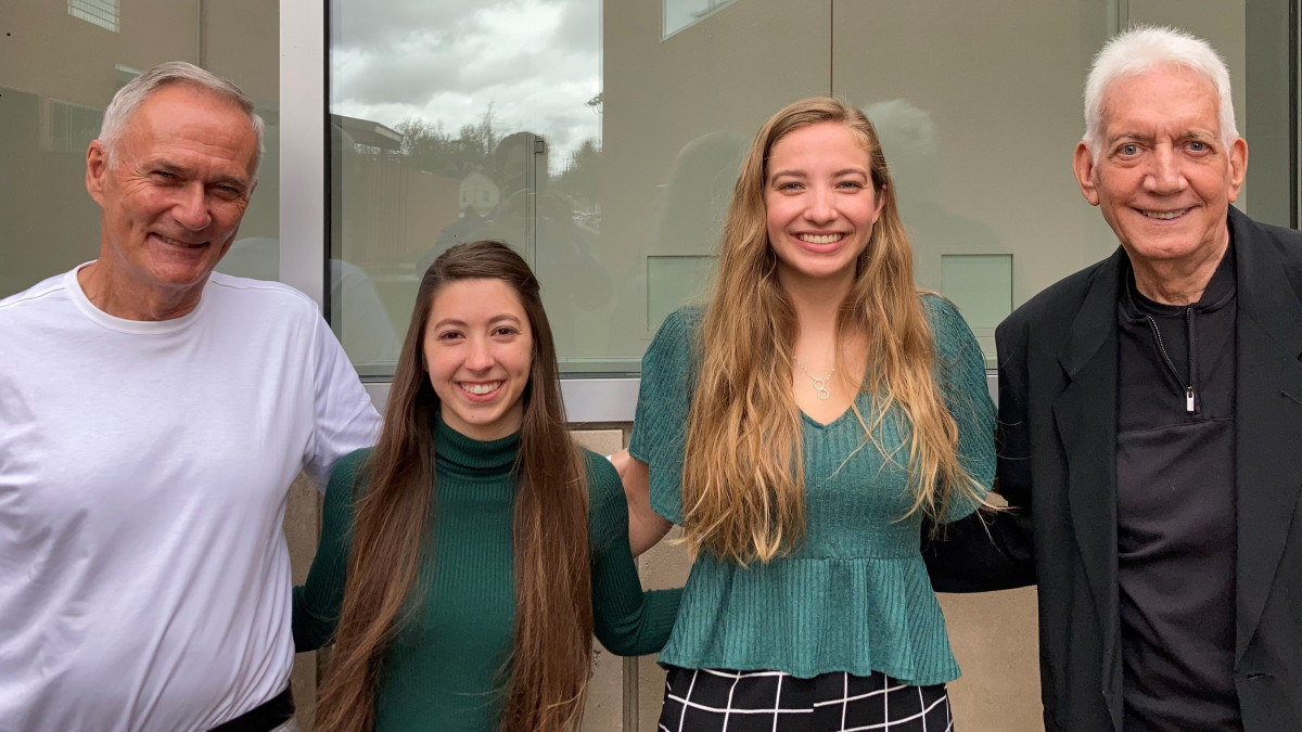 Seniors headed for artwork careers get inaugural Grooms artwork award