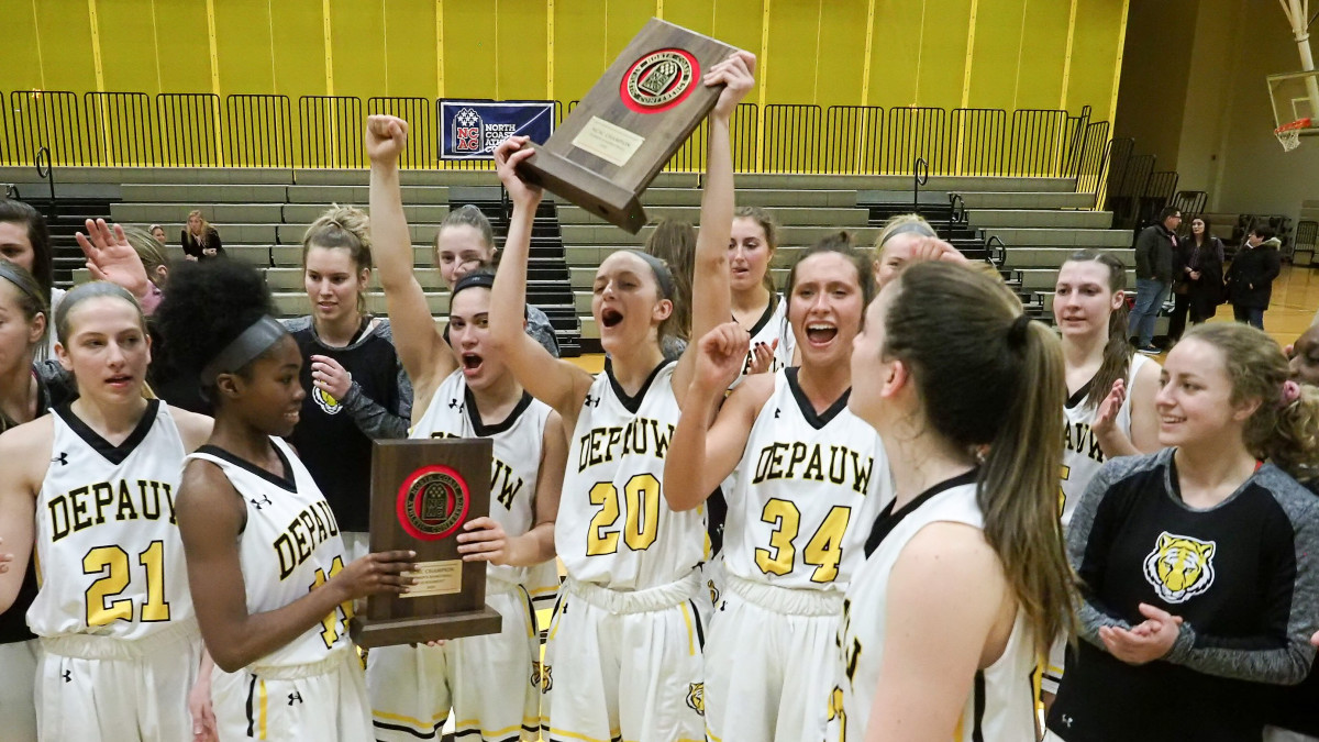 2020 DePauw women's basketball team