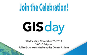 GIS day celebration banner
