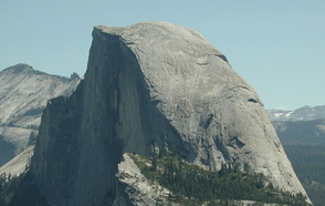 Half Dome in Yosemite National Park.