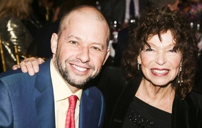 Gretchen Cryer '57 and her son, Jon, at the gala.