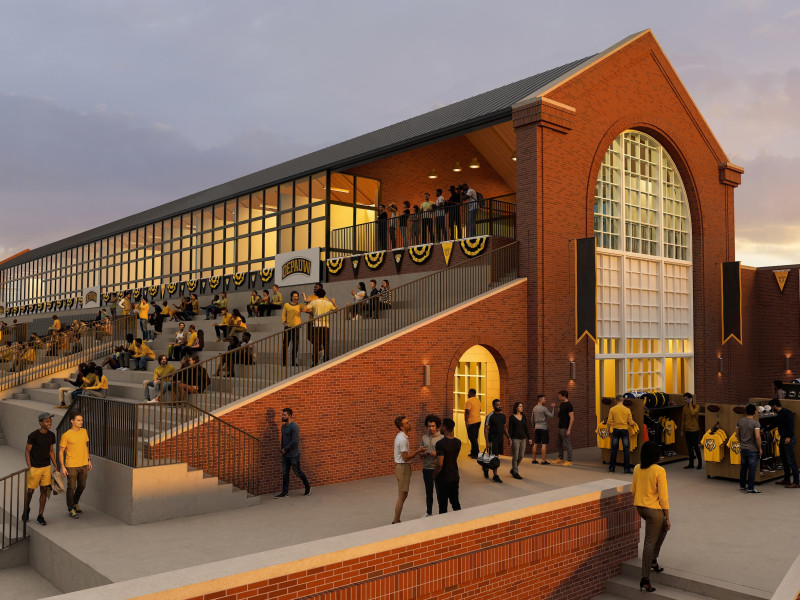 Blackstock pressbox rendering