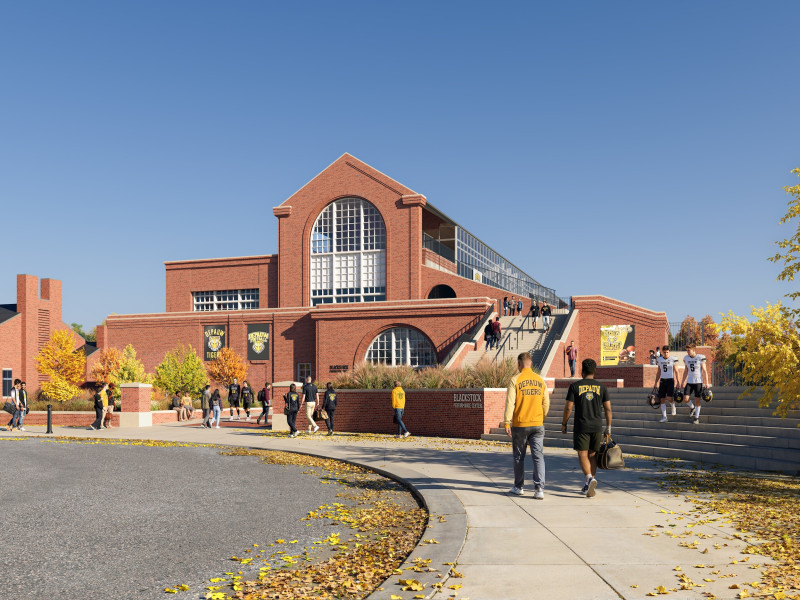 Rendering, Blackstock from south