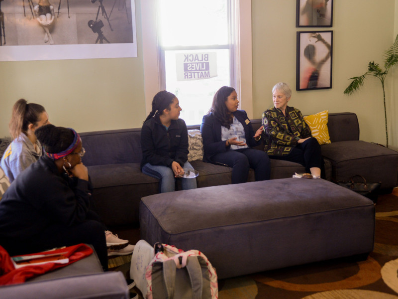 The Women\'s Center is comfortable and inviting, encouraging conversation and connection.